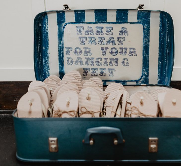 Flip Flop Wedding Favours For Tired Dancing Feet