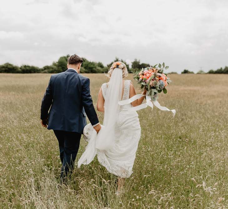 Vintage Circus Themed Wedding At Old Brook Barn Essex With Bride In Ronald Joyce & Images By Kelsie Low Photography