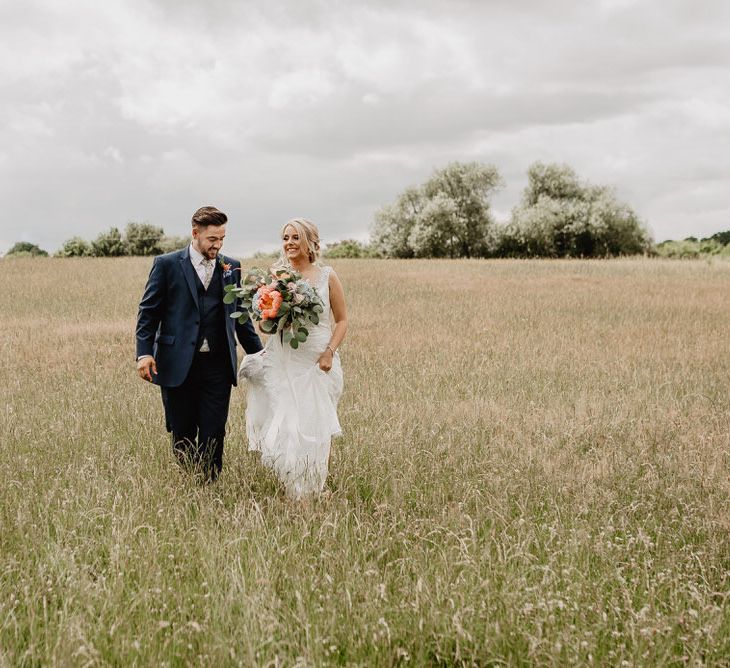 Vintage Circus Themed Wedding At Old Brook Barn Essex With Bride In Ronald Joyce & Images By Kelsie Low Photography