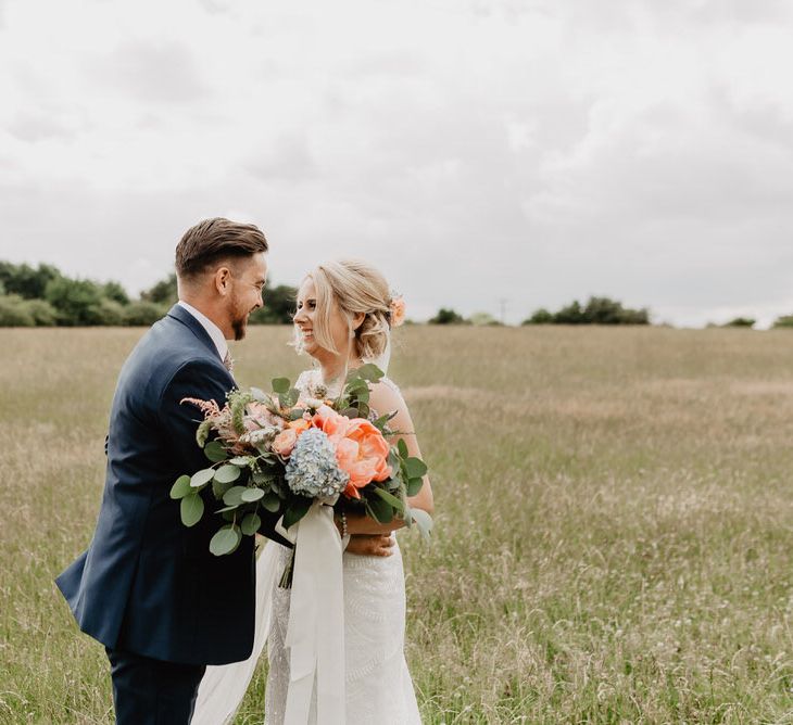 Vintage Circus Themed Wedding At Old Brook Barn Essex With Bride In Ronald Joyce & Images By Kelsie Low Photography