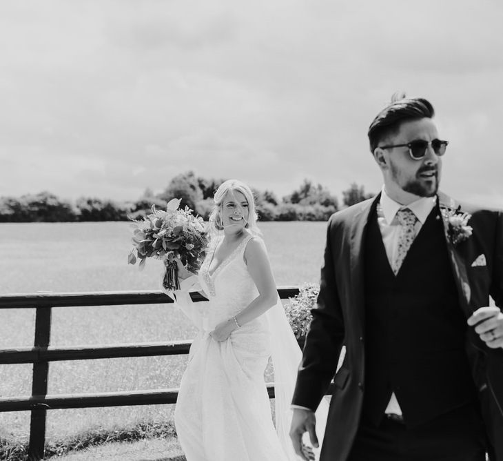 Vintage Circus Themed Wedding At Old Brook Barn Essex With Bride In Ronald Joyce & Images By Kelsie Low Photography