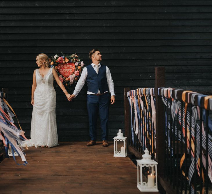 Vintage Circus Themed Wedding At Old Brook Barn Essex With Bride In Ronald Joyce & Images By Kelsie Low Photography