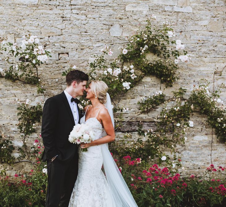 Bride in Kenneth Winston & Groom in Black Tie