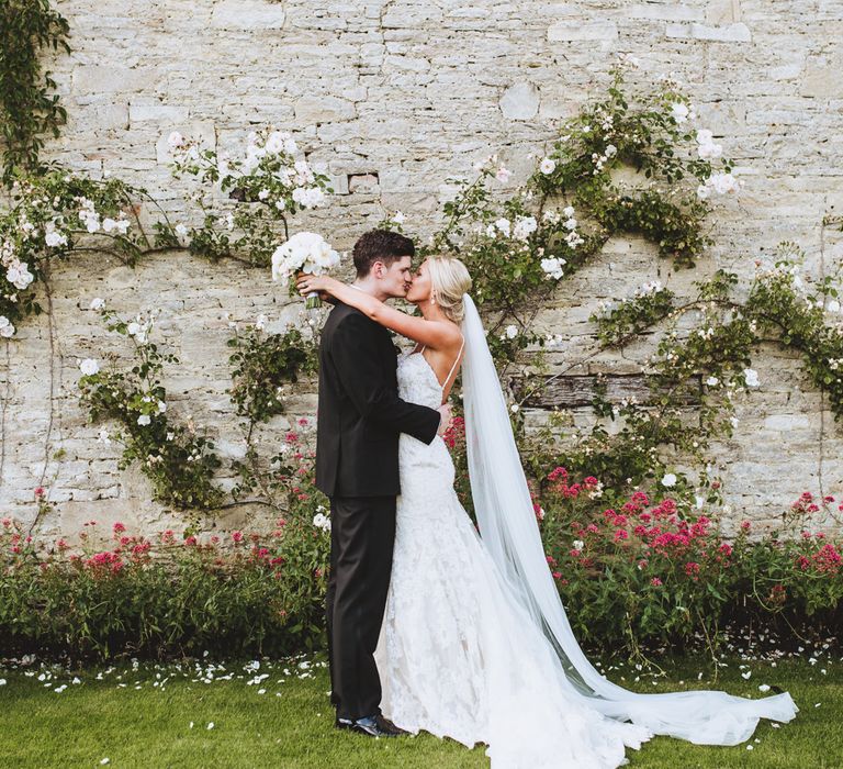 Bride in Kenneth Winston & Groom in Black Tie