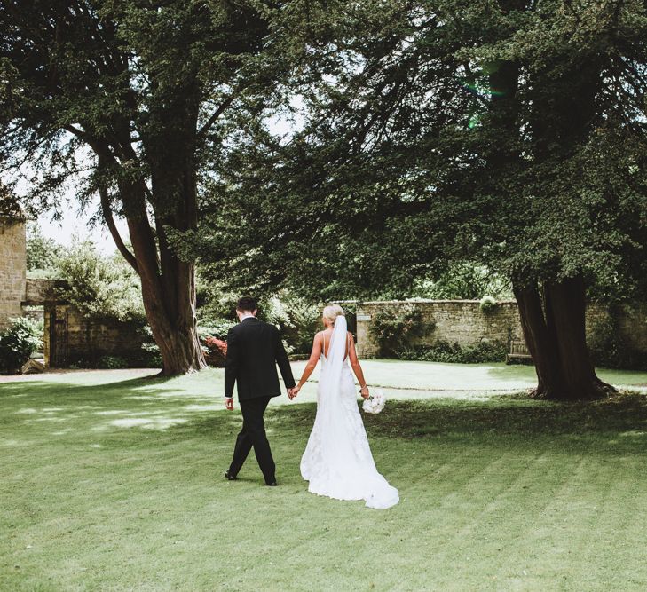 Bride in Kenneth Winston & Groom in Black Tie