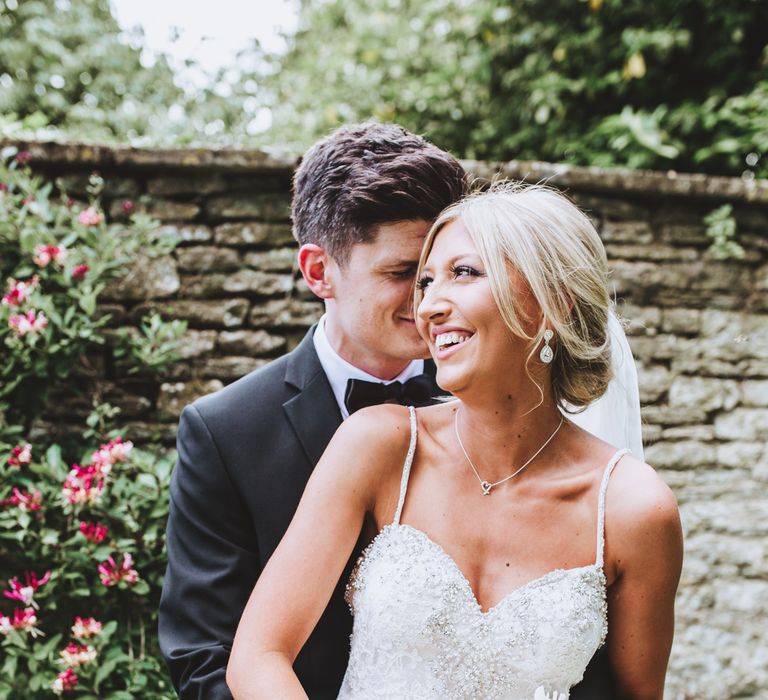 Bride in Kenneth Winston & Groom in Black Tie