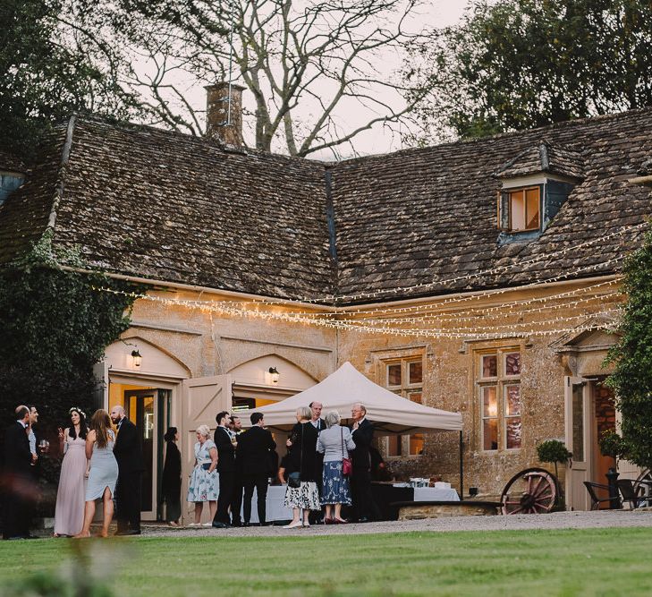 Elegant Wedding Brympton House Somerset With Bride Wearing Inbal Dror And Groom In Black Tux By Alexander McQueen With Images From Modern Vintage Weddings