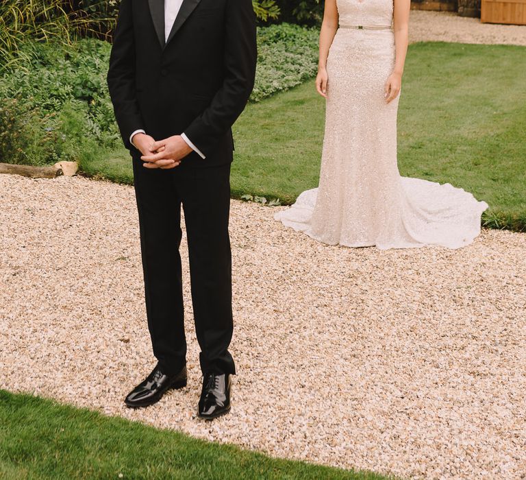 Elegant Wedding Brympton House Somerset With Bride Wearing Inbal Dror And Groom In Black Tux By Alexander McQueen With Images From Modern Vintage Weddings