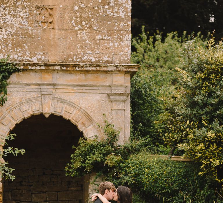 Elegant Wedding Brympton House Somerset With Bride Wearing Inbal Dror And Groom In Black Tux By Alexander McQueen With Images From Modern Vintage Weddings