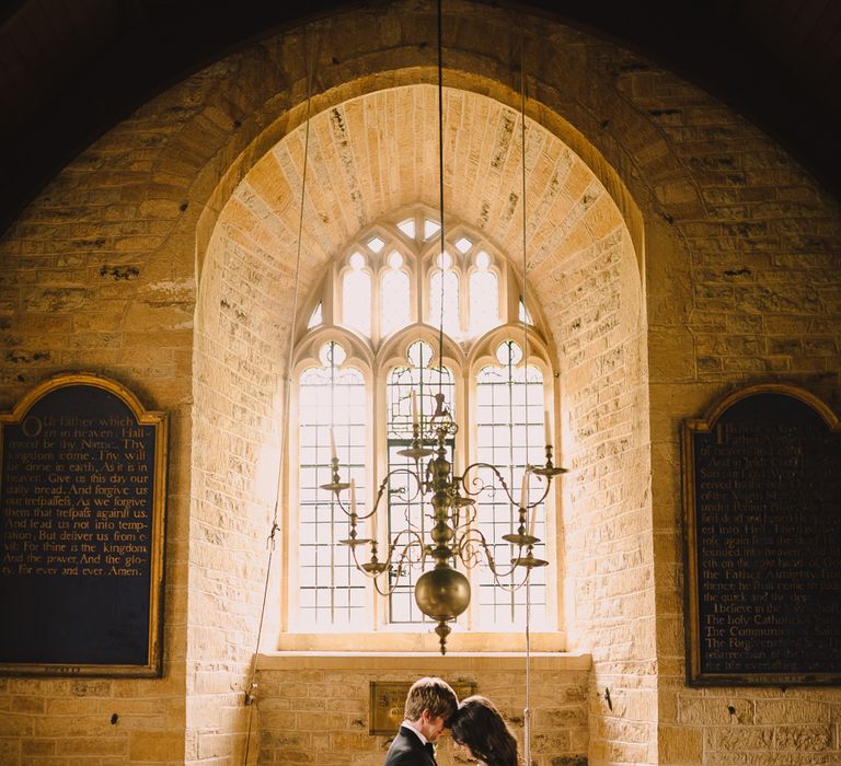 Elegant Wedding Brympton House Somerset With Bride Wearing Inbal Dror And Groom In Black Tux By Alexander McQueen With Images From Modern Vintage Weddings