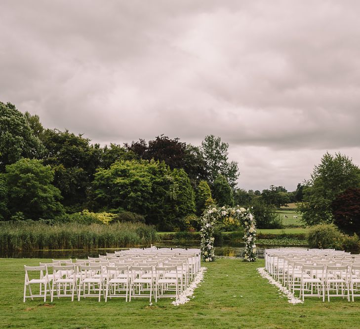 Elegant Wedding Brympton House Somerset With Bride Wearing Inbal Dror And Groom In Black Tux By Alexander McQueen With Images From Modern Vintage Weddings