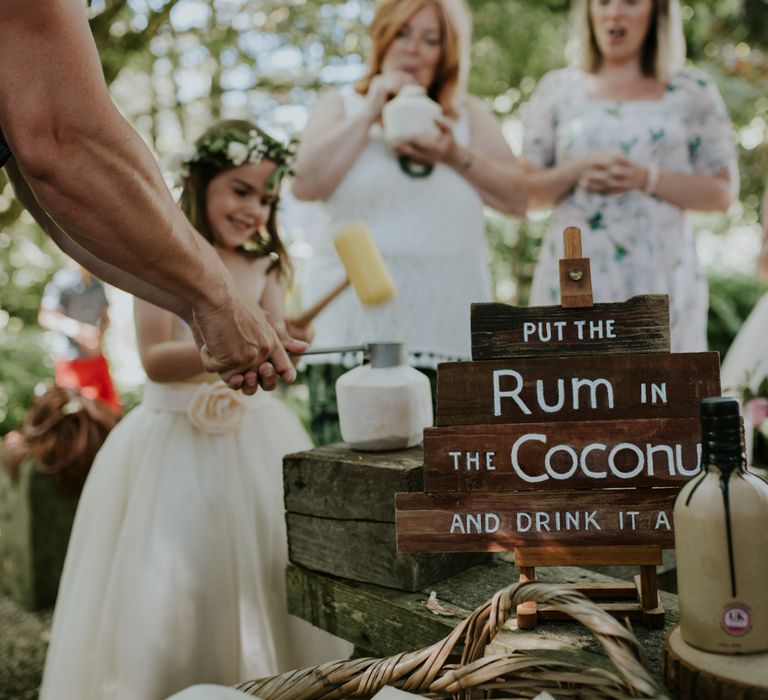 Woodland Themed Wedding In A Greenhouse