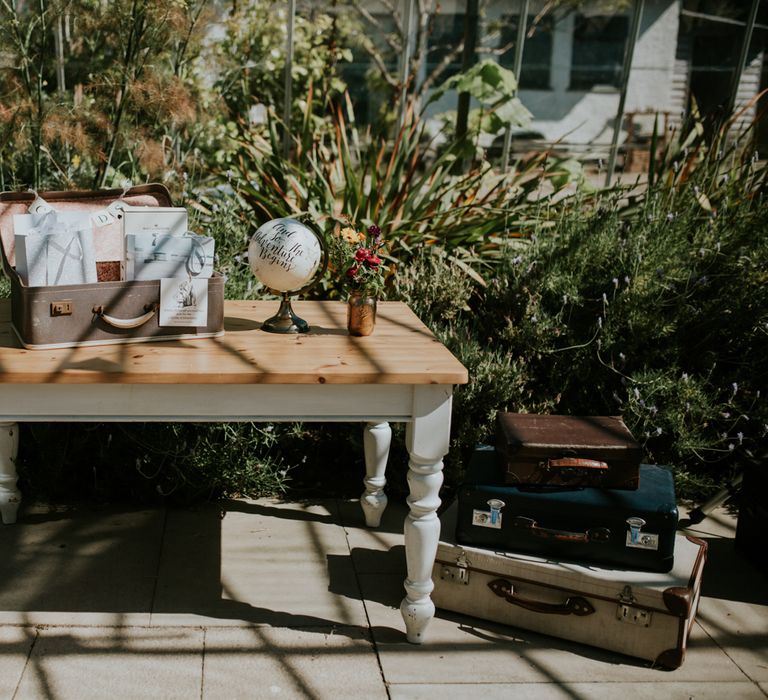 Woodland Themed Wedding In A Greenhouse