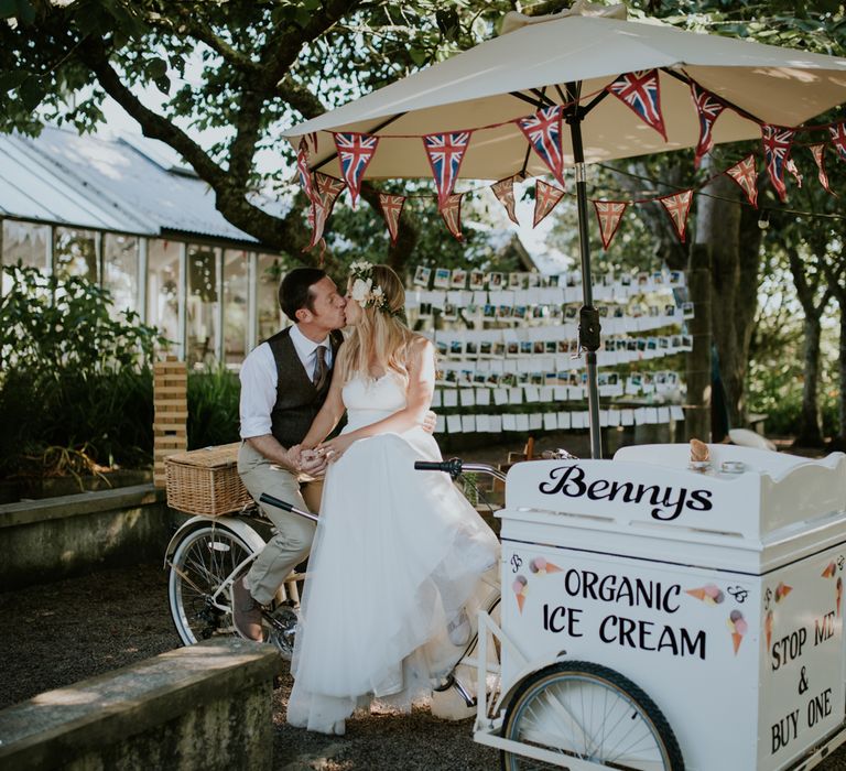 Ice Cream Cart For Wedding Reception