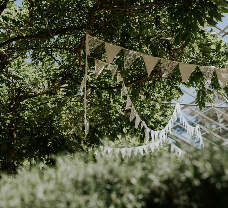 Rustic Wedding Reception In A Greenhouse