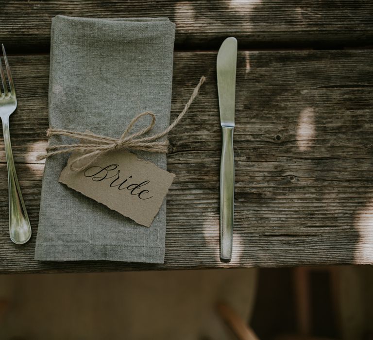 Rustic Place Setting