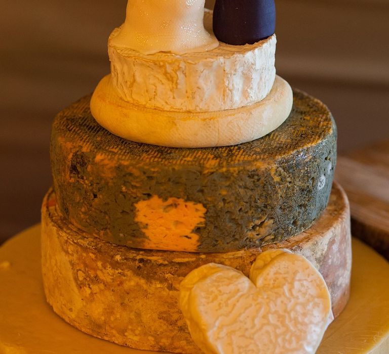 Cheese Tower Wedding Cake