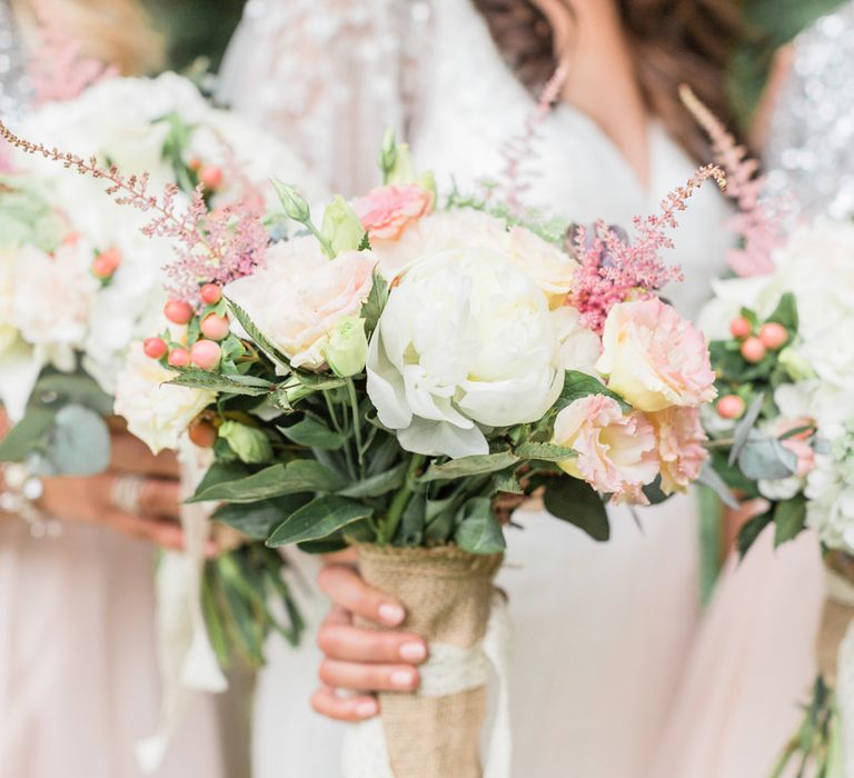 Peach & Cream Bouquet