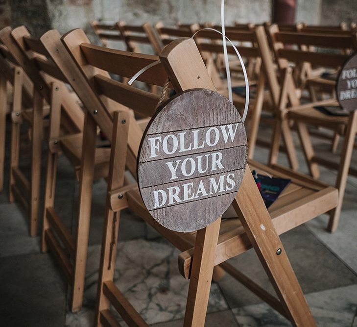 Wooden Seats For Wedding Ceremony