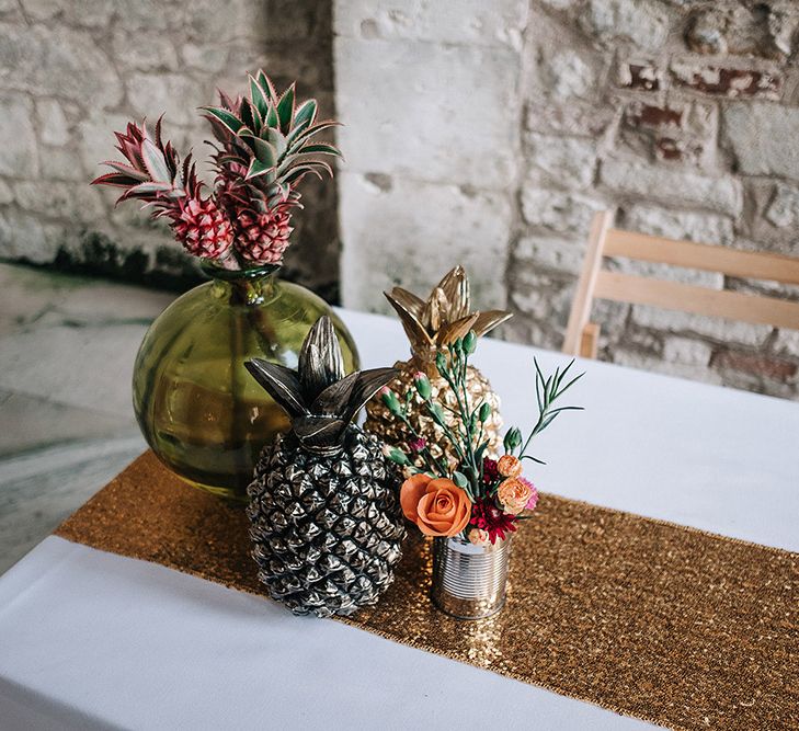 Pineapple Wedding Decor