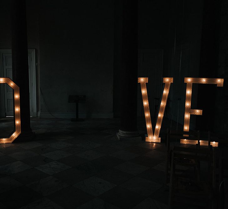 LOVE Light Up Letters For Wedding