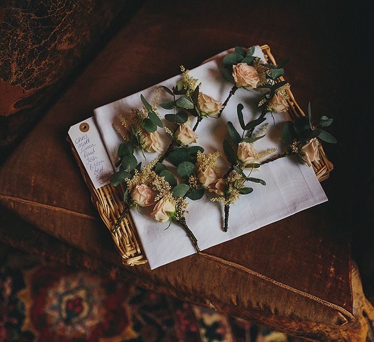 Blush Buttonholes | Petar Jurica Photography