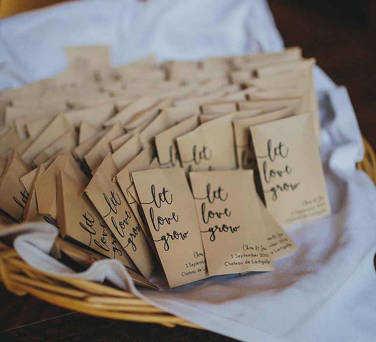 Let Them Grow Seed Wedding Favours | Petar Jurica Photography