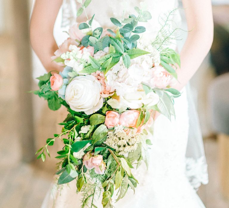 Pastel Wedding With A Epic Dessert Table & Sweet Bar Bride In Preloved Wedding Dress With Images By Sarah Jane Ethan & Matt Ethan Photography