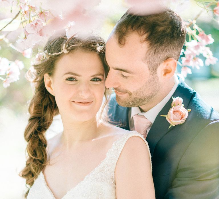 Pastel Wedding With A Epic Dessert Table & Sweet Bar Bride In Preloved Wedding Dress With Images By Sarah Jane Ethan & Matt Ethan Photography