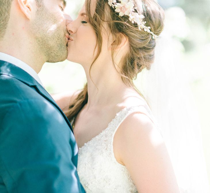 Pastel Wedding With A Epic Dessert Table & Sweet Bar Bride In Preloved Wedding Dress With Images By Sarah Jane Ethan & Matt Ethan Photography