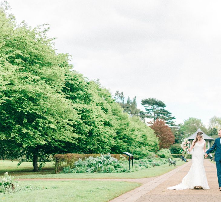 Pastel Wedding With A Epic Dessert Table & Sweet Bar Bride In Preloved Wedding Dress With Images By Sarah Jane Ethan & Matt Ethan Photography