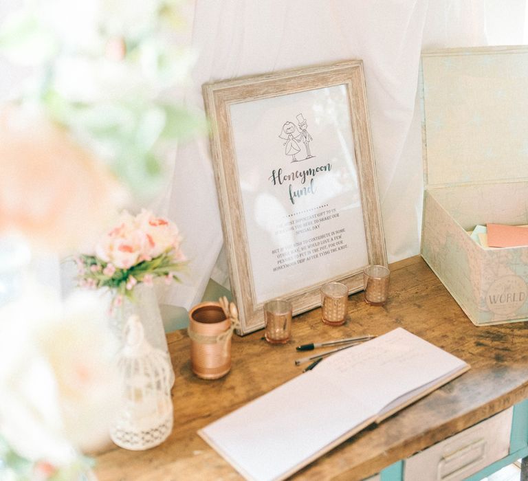 Pastel Wedding With A Epic Dessert Table & Sweet Bar Bride In Preloved Wedding Dress With Images By Sarah Jane Ethan & Matt Ethan Photography