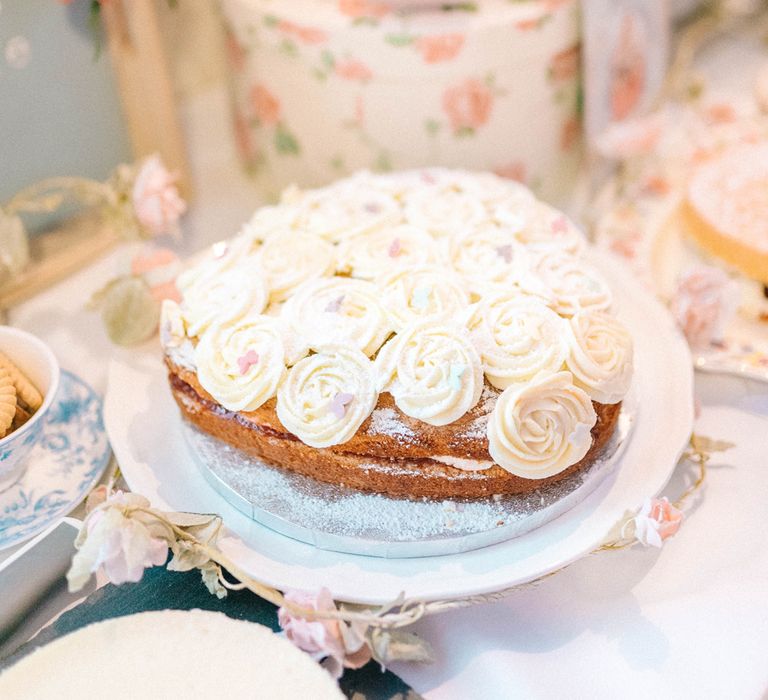 Pastel Wedding With A Epic Dessert Table & Sweet Bar Bride In Preloved Wedding Dress With Images By Sarah Jane Ethan & Matt Ethan Photography