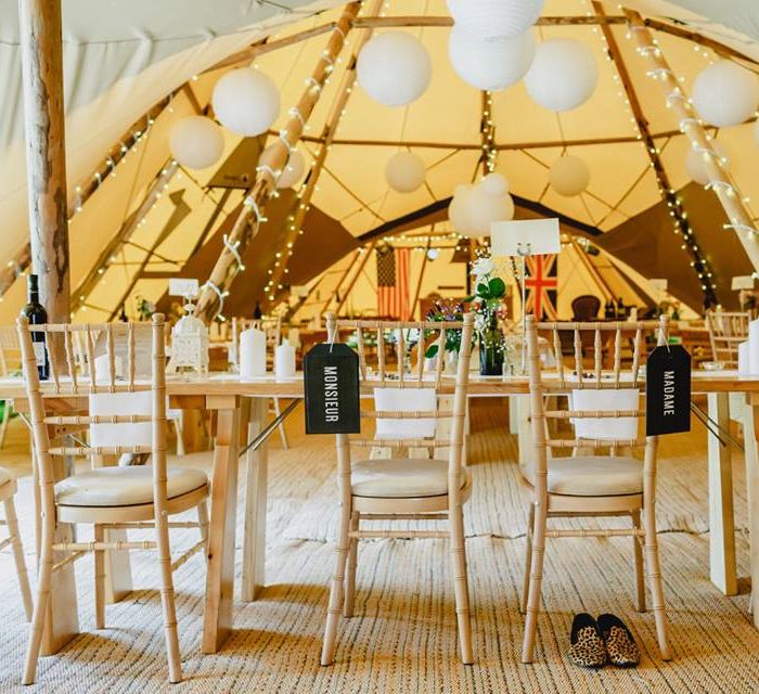 Rustic Tipi Wedding