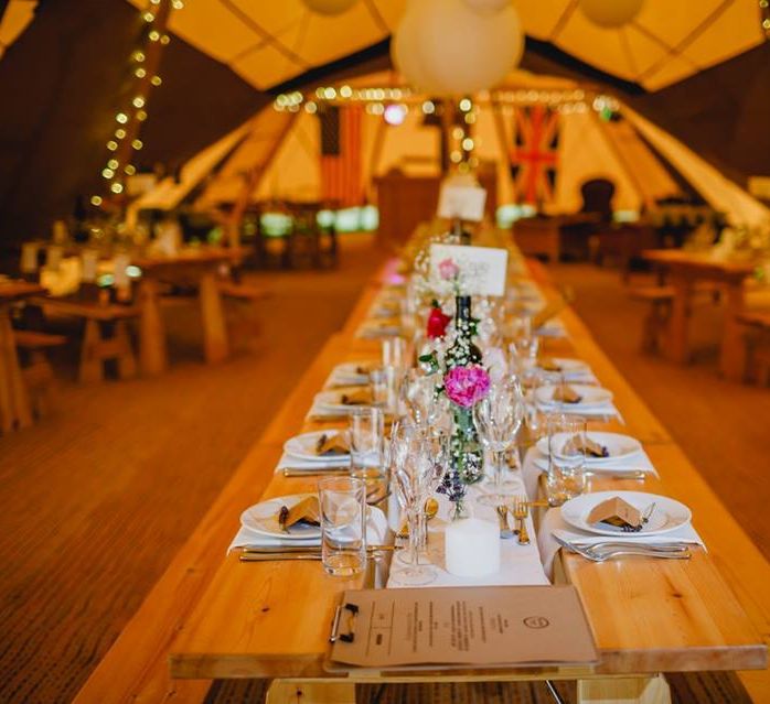 Rustic Tipi Wedding