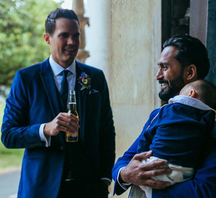 Navy Ted Baker Suits | Helen Abraham Photography