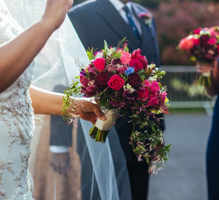 Pink Bridal Bouquet | Helen Abraham Photography