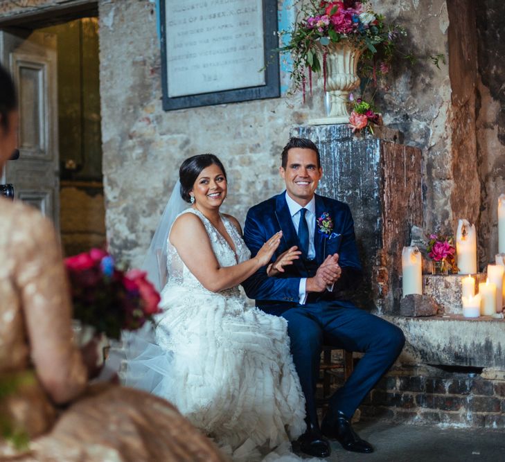 Wedding Ceremony at The Asylum Packham | Helen Abraham Photography