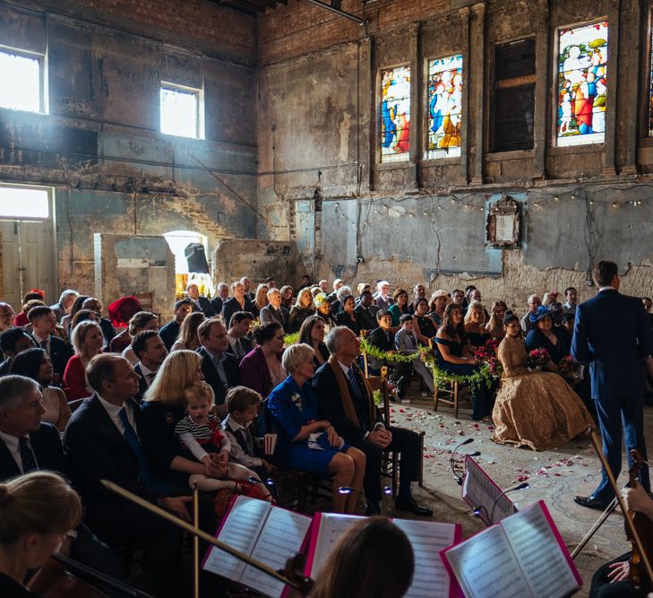 Wedding Ceremony at The Asylum Packham | Helen Abraham Photography