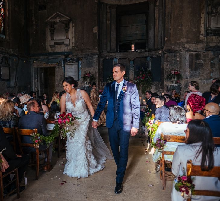 Wedding Ceremony at The Asylum Packham | Helen Abraham Photography