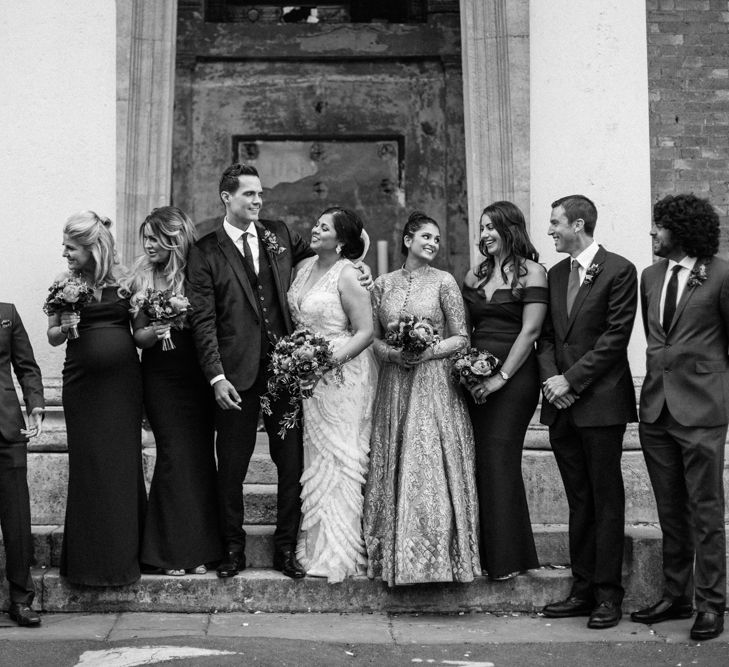 Wedding Party | Wedding Ceremony at The Asylum Packham | Helen Abraham Photography