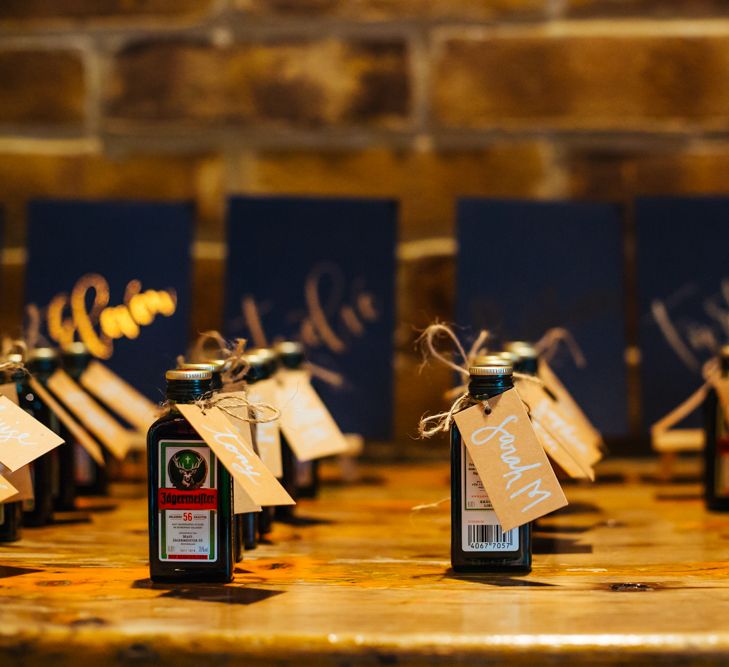 Jaegermister Wedding Favours | Helen Abraham Photography