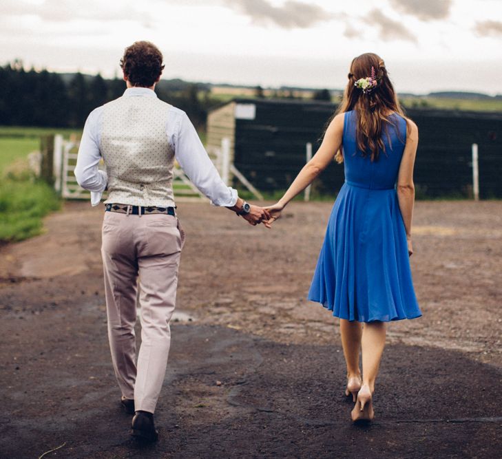 Cobalt Blue Bridesmaid Dress