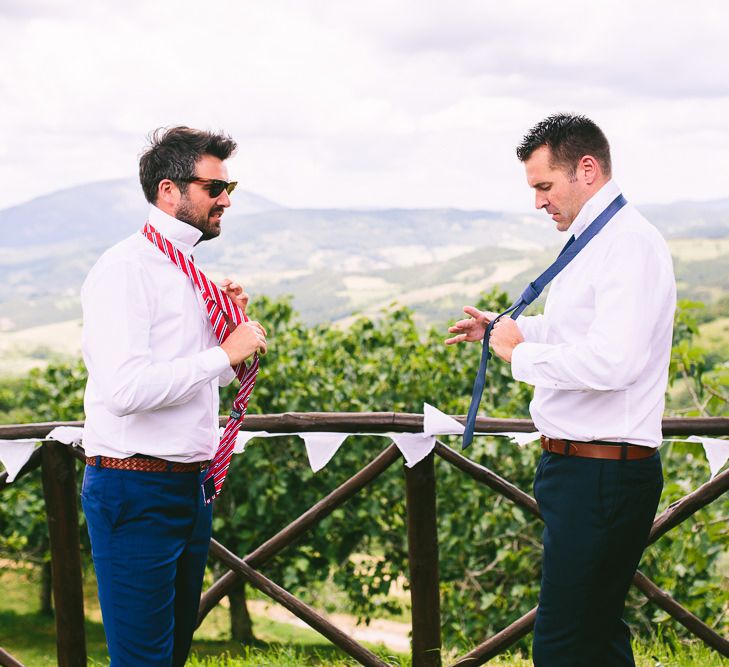 Groomsmen Getting Ready