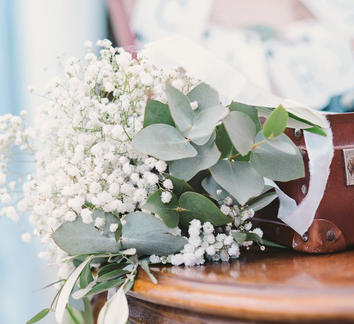 Gypsophila & Eucalyptus Wedding Flowers