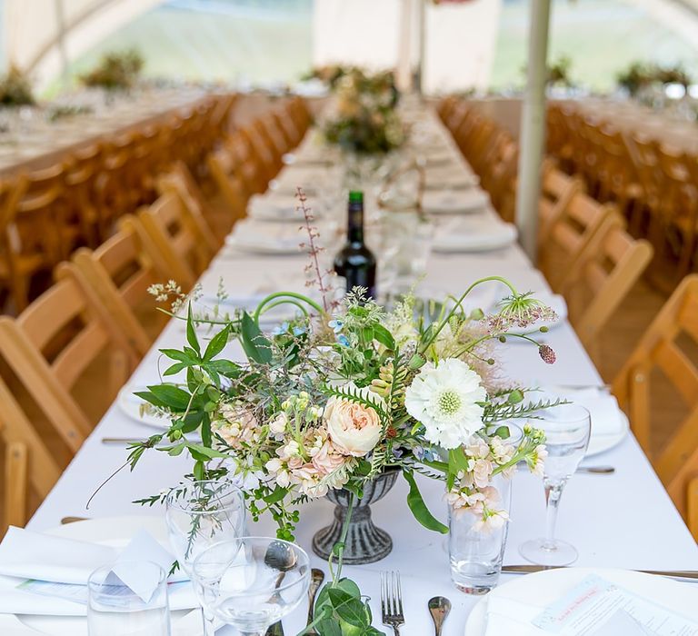 Wild Flower Table Floral Arrangement