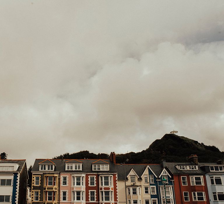 Outdoor Festival Beach Wedding at Aberdovey in Wales | Katie Ingram Photography