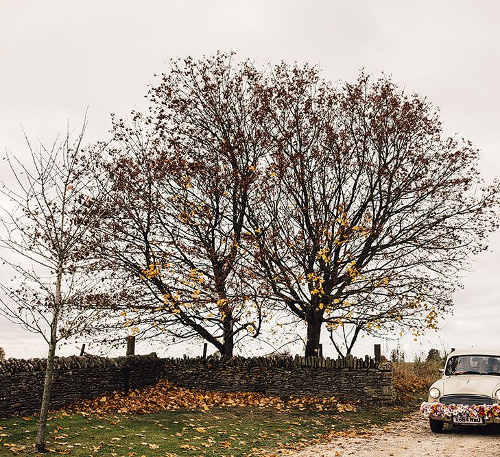 Stylish Autumnal Wedding At Stone Barn Cotwolds With Bride In Jesus Peiro