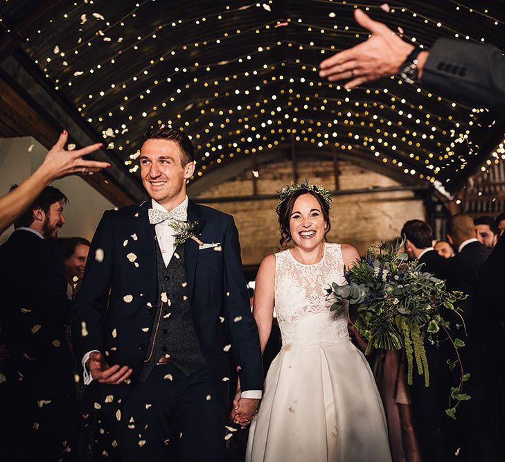 Stylish Autumnal Wedding At Stone Barn Cotwolds With Bride In Jesus Peiro