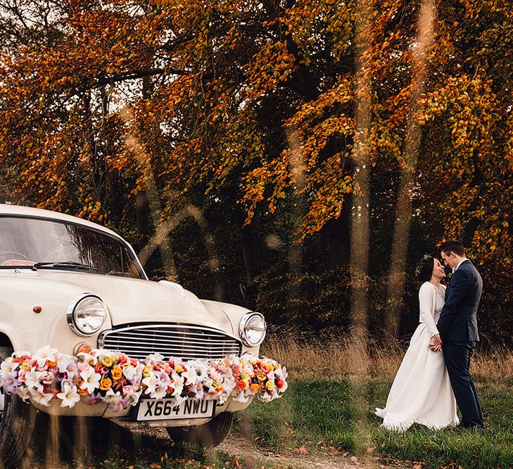 Stylish Autumnal Wedding At Stone Barn Cotwolds With Bride In Jesus Peiro